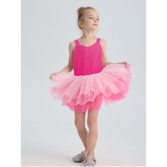 JIAYUE Spring Romper Girls Dresses Sleeveless Solid Color Sweetheart Mini Elegant Ballet Dancewear A-Line For Kids Casual Pretty Playwear