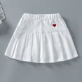 thumbnail image 1 of JIAYUE Spring Skirts For Girls Heart Print Pleated Mini School Pleated Skirt For Kids Stylish Festival Skirt, 1 of 8