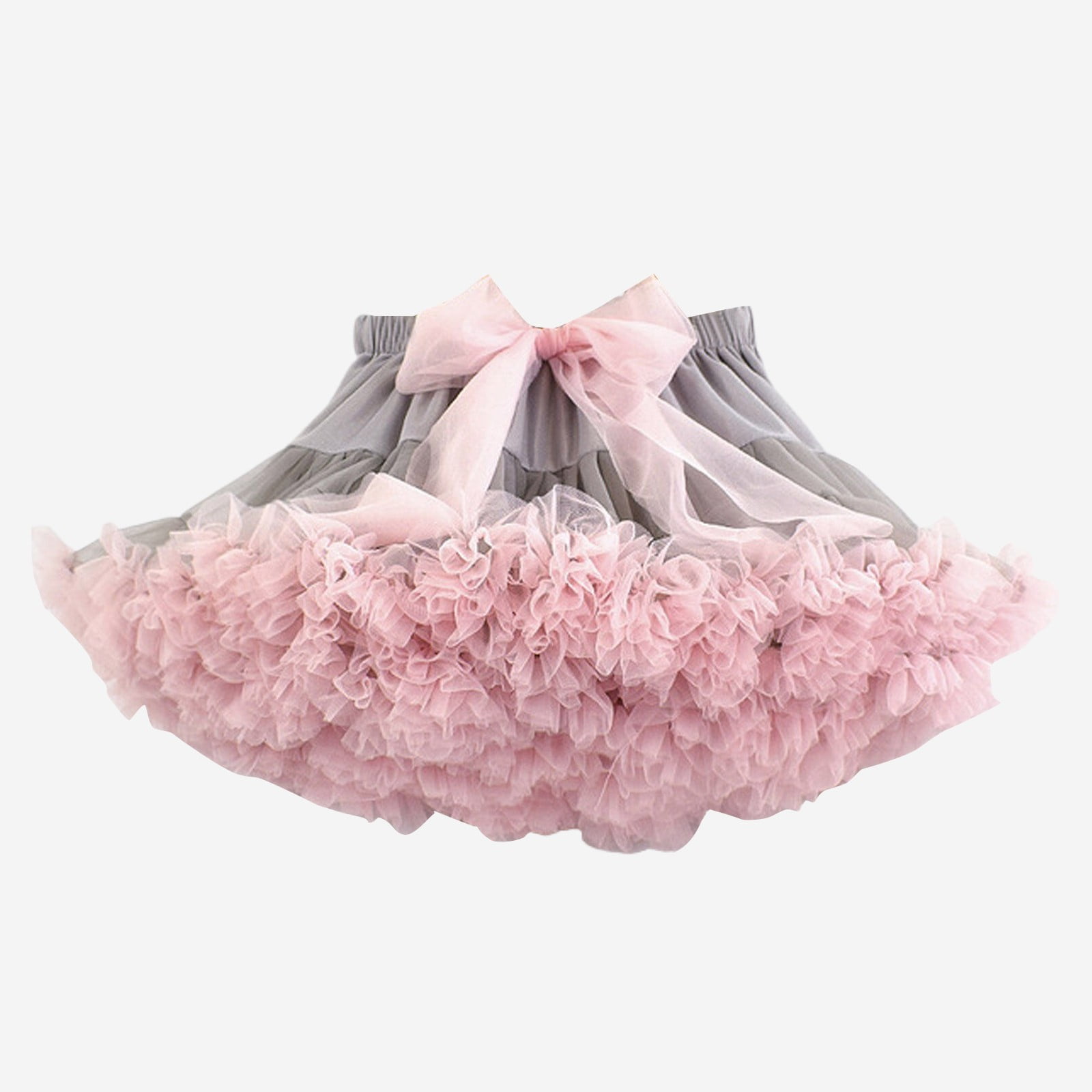 JIAYUE Spring Summer Girls Skirts Solid Color Mini Elastic Waist with ...