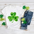 thumbnail image 1 of JIAYUE St Patricks Day Kids Boys Girls Tops Cartoon Print Short Sleeve Crew Neck Pull-On Lightweight T Shirt For Toddler Stylish Urban Tops, 1 of 6