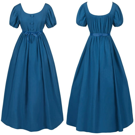 JIAYUE Summer Dresses For Girls Short Sleeve Solid Color Drop Shoulder Scoop Neck Maxi Loose Fit Comfy Soft Evening Gown For Children Seasonal Adjustable Wear