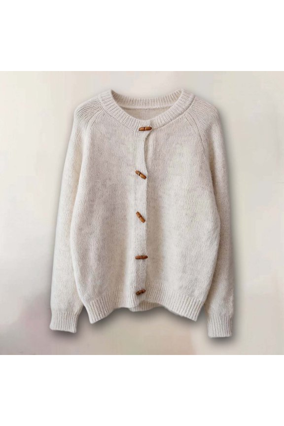 Women Casual Outerwear Solid Color Long Sleeve Classic Fit Button Windbreaker For Cool Weather Street Jacket