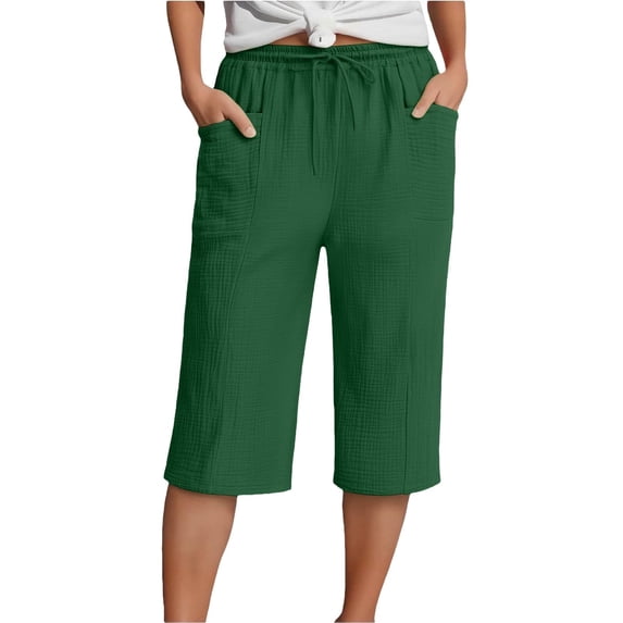 JIAYUE Women's Pants Calf Length Versatile Everyday Wear Comfortable Lightweight Trousers For Work Travel Stylish Bottoms For Women