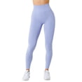 thumbnail image 1 of JIAYUE Women's Seamless Leggings Ankle Length Tight High Waisted Athletic Elastic Bottoms Solid Color Slim-Leg Quick Drying Breathable Yoga Pants, 1 of 9