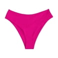 thumbnail image 1 of JIAYUE Womens Bikini Briefs Solid Color Summer Swimwear Comfortable Leisure Bathing Suit Elastic Waistband Beach Pool Swim Bottoms, 1 of 3