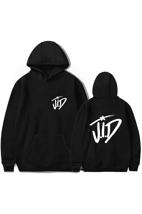 JID Logo Merch Classic Hoodie Unisex Hooded Sweatshirt Long Sleeve Tracksuit Pullover Coat