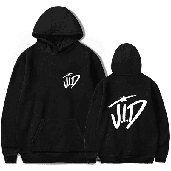 JID Logo Merch Classic Hoodie Unisex Hooded Sweatshirt Long Sleeve Tracksuit Pullover Coat