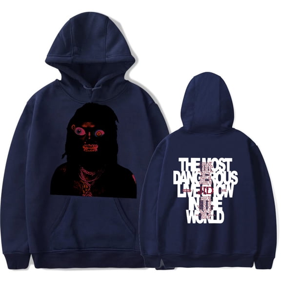 JID Merch GRAPE SILHOUTTE Hoodies Long Sleeve Women Men Trendy Casual Streetwear