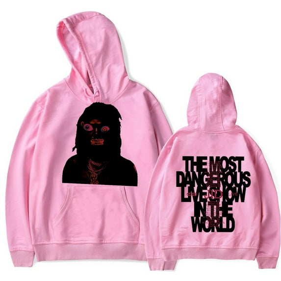 JID Merch GRAPE SILHOUTTE Hoodies Long Sleeve Women Men Trendy Casual Streetwear