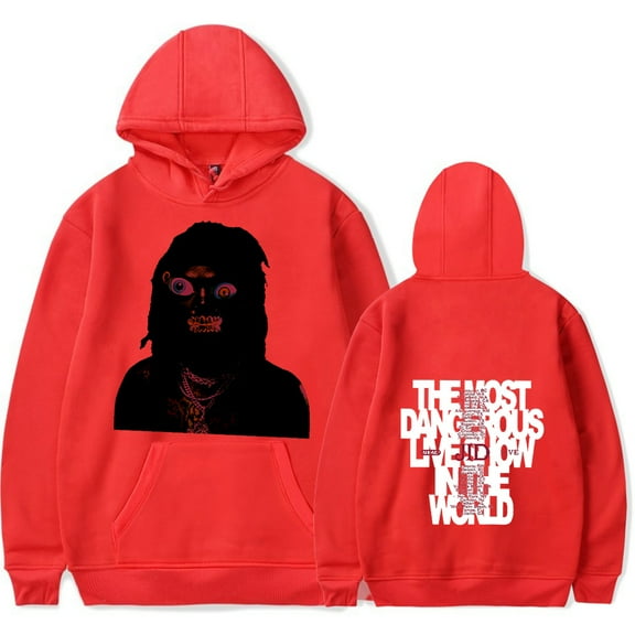 JID Merch GRAPE SILHOUTTE Hoodies Long Sleeve Women Men Trendy Casual Streetwear