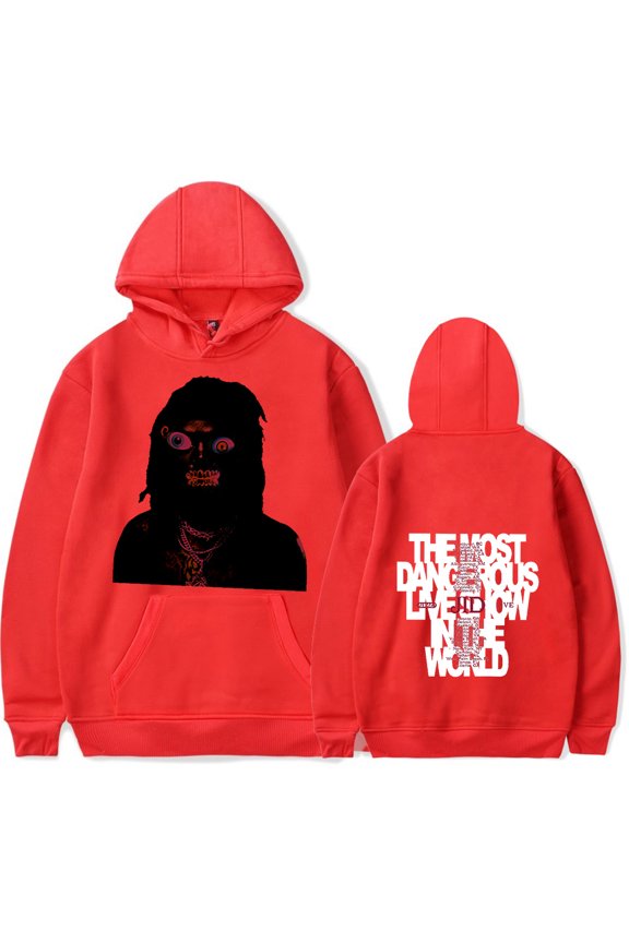 JID Merch GRAPE SILHOUTTE Hoodies Long Sleeve Women Men Trendy Casual Streetwear