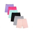thumbnail image 1 of JIEBIAN Cotton Active Under Dress Bike Shorts (Girl's 4-5 Years) 6 Pack, 1 of 6