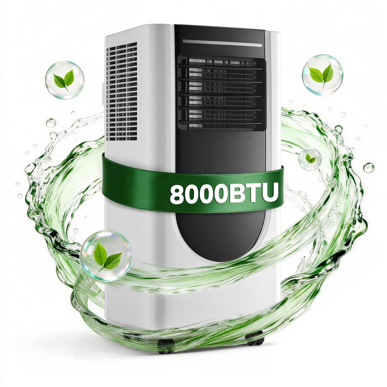 JIEJIA 8000 BTU Portable Air Conditioner, 3-in-1 AC Unit with Fan, Cool and Dehumidifier, Remote Control, Sleep Mode , for Rooms up to 250 Sq Ft