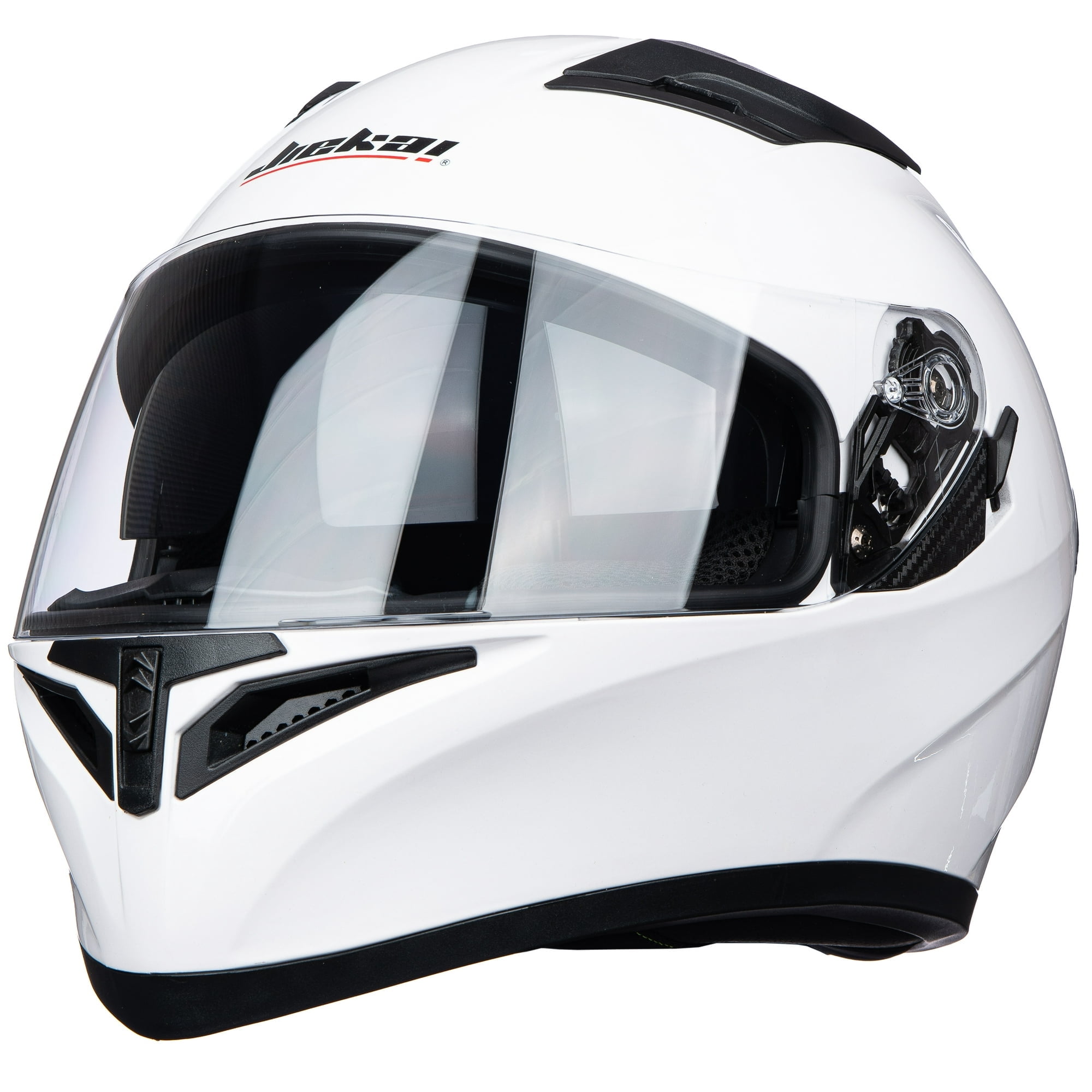 JIEKAI Motorcycle Full Face Helmet DOT Approved Dual Visor Modular