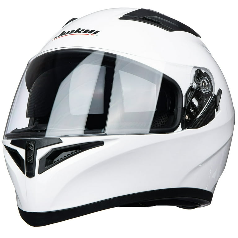 JIEKAI Motorcycle Full Face Helmet DOT Approved Dual Visor Modular