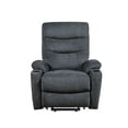 thumbnail image 1 of JIELARHUA Electric Power Lift Recliner Chair with Massage and Heat for Elderly, 3 Positions, 2 Side Pockets, Cup Holders, USB Charge Ports, High-end Quality Cloth Power Reclining Chair For Living Room, 1 of 5
