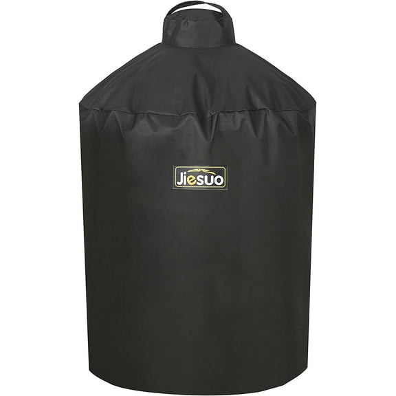 JIESUO Cover for Large Big Green Egg, Extra Large Big Green Egg Accessories, Heavy Duty Waterproof Big Green Egg Covers