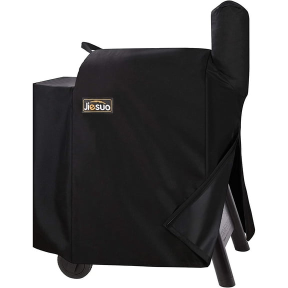 JIESUO Grill Cover for 22 & Pro 575 Series Grills, Heavy Duty Waterproof Wood Pellet Grill Cover, Special Zipper Design