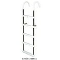 thumbnail image 1 of JIF Marine DMT5-11 5 Step Gunwale 11 in. Hook Boat Ladder - Stainless Steel, 1 of 5