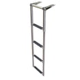 thumbnail image 1 of JIF Marine EQB4 4 Step Over Platform Telescoping Boat Ladder with Hand Grip, 1 of 6