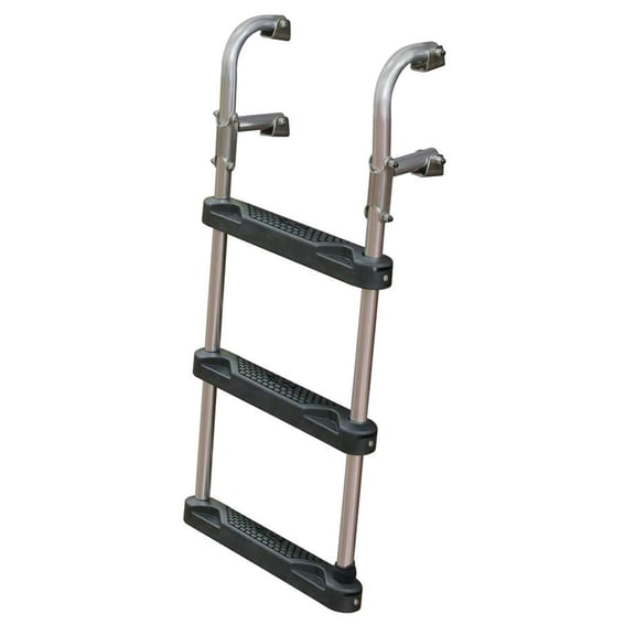 JIF Marine 3-Step Transom Ladder O/B & I/O Boat - Dock Table