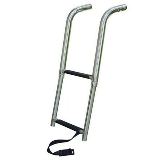JIF Marine ETC2 2 Step Under Platform Telescoping Boat Ladder
