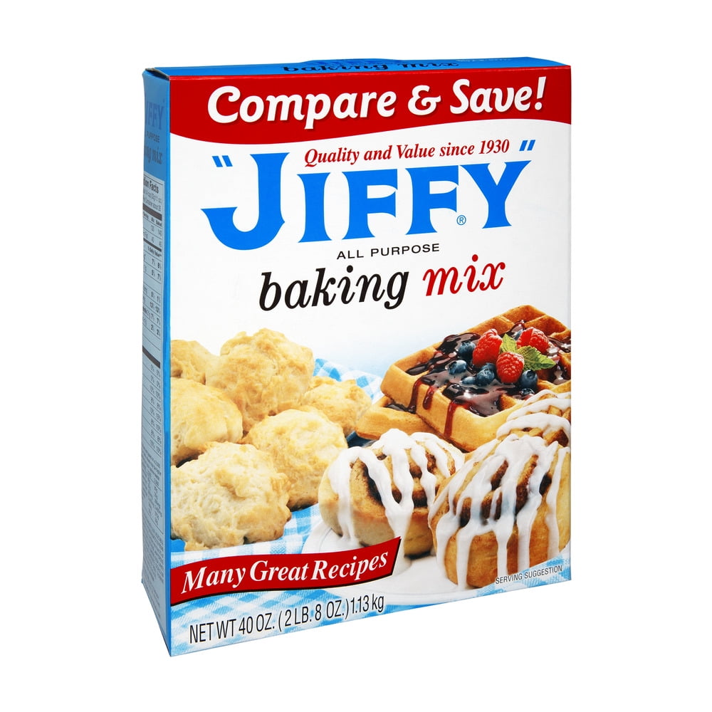 Genveje ansvar Aftensmad JIFFY All Purpose Baking Mix, 40 oz - Walmart.com