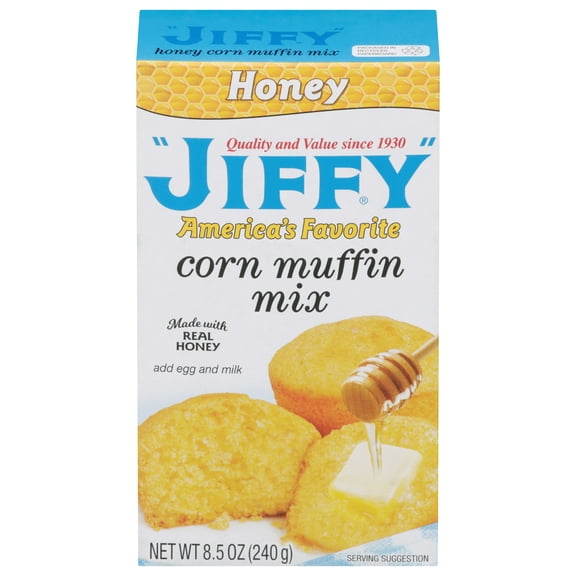 "JIFFY" Honey Corn Muffin Mix, 8.5 oz Box