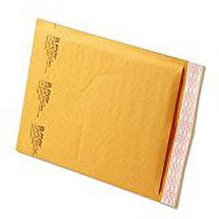 JIFFYLITE - Kraft Self-Seal Bubble Mailers, Size 1, 7-1/4" x 12" - PACK OF 75 MAILERS