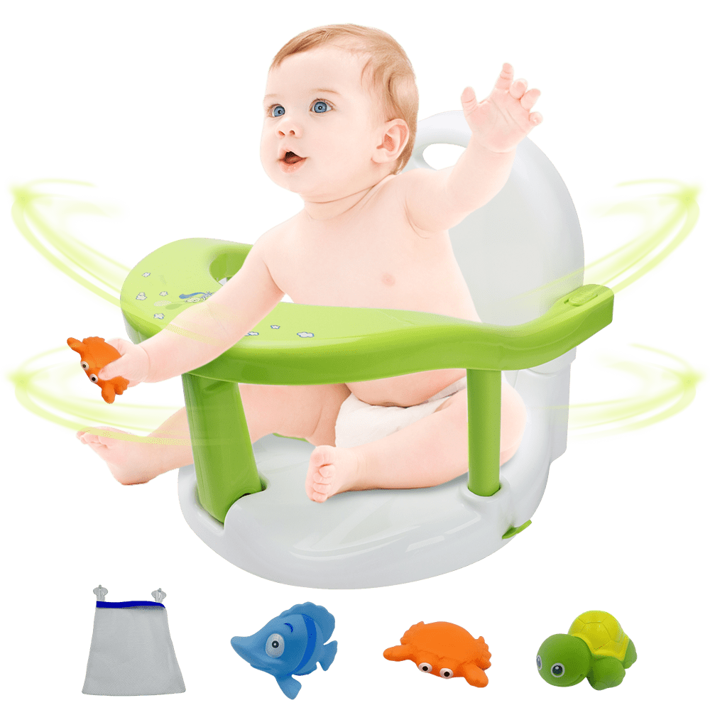 JIFON Baby Bath Seat,Baby Bath Chair, Newborn Shower Seat Bathtub Seat