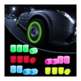 thumbnail image 1 of JIFRE 20PCS Luminous Tire Valve Stem Caps, Glow in Dark, Universal Car Bicycle 5 Colors, 1 of 8
