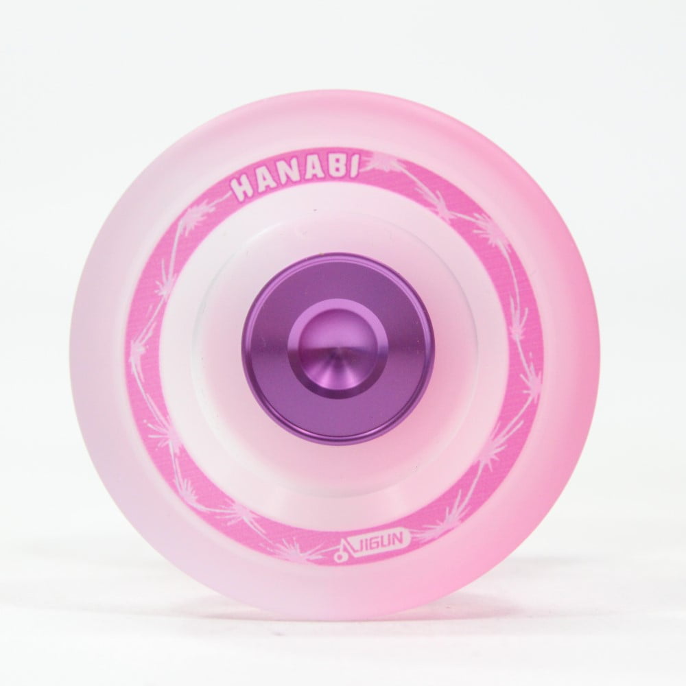 JIGUN Hanabi Yo-Yo - Polycarbonate CNC Finger Spin YoYo
