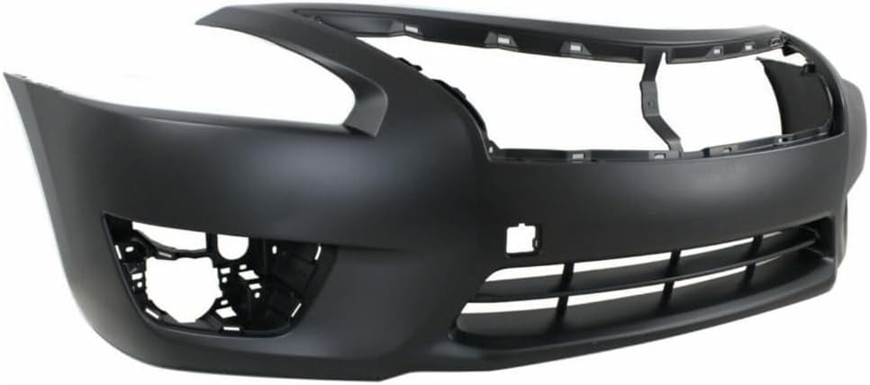 JIJIGUA 1pc Front Primed Plastic Bumper Cover License Plate Cut 並行輸入品 : JIJIGUA 1pc Front Primed Plastic Bumper Cover Without