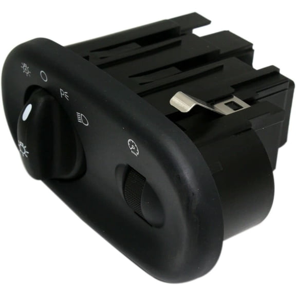 JIJIGUA 1pc Headlight Switch Set for Ford for Excursion 2001-2005 for Taurus 2001-2007 Black SW5616 14912162