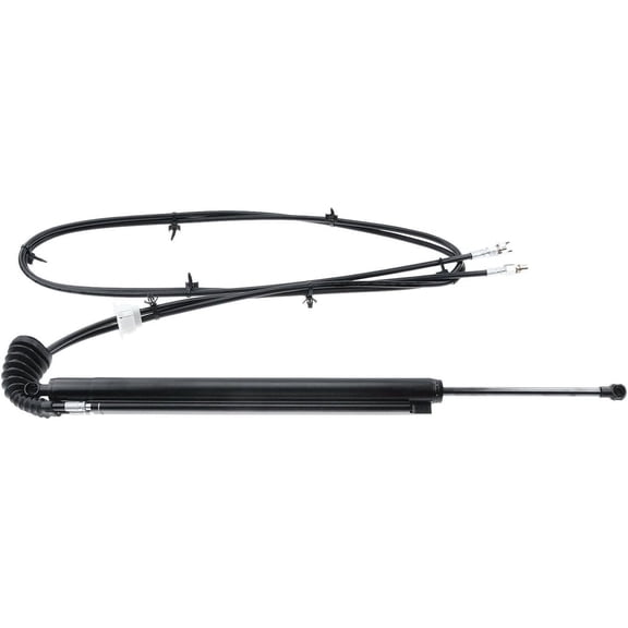 JIJIGUA 1pc Powered Liftgate Tailgate Hatch Lift Support Left Driver Side with Power Liftgate for Cadillac for SRX 2010-2016,for Saab for 9-4X 2011 Black 20928645 23429744