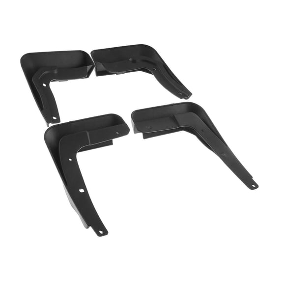 JIJIGUA 4 Front & Rear Splash Guards for Hyundai for Sonata 2018-2019 Flaps Quarter Panel Black