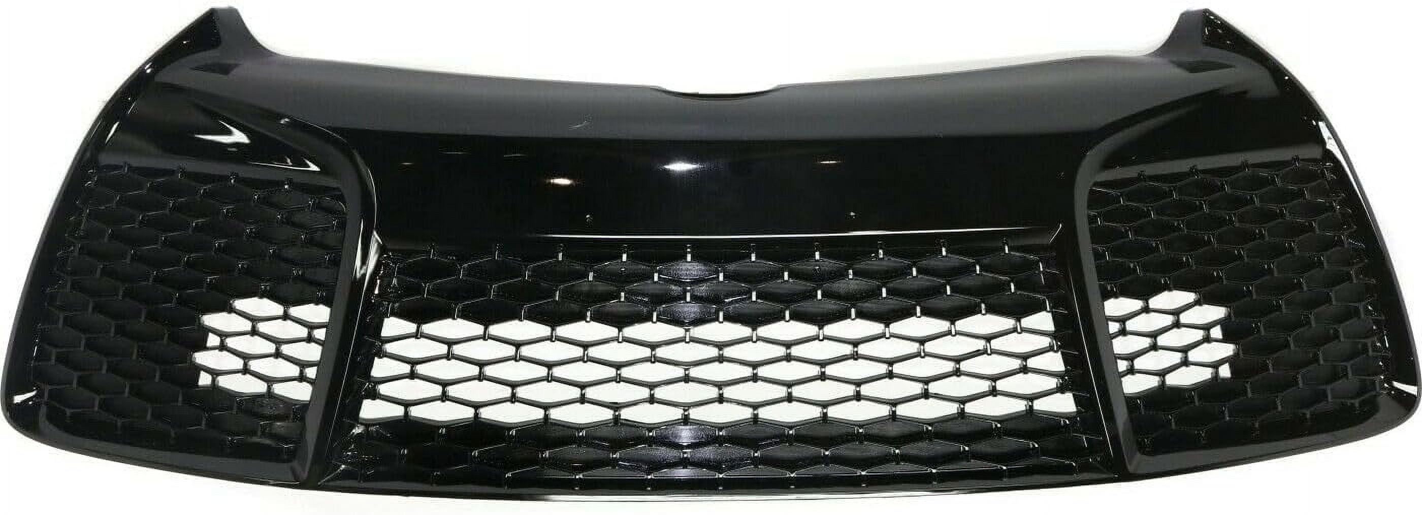 JIJIGUA Bumper Grille Lower Side Bumper Face Bar 68245344AD 1491 並行輸入品 KUGA MK2 FRONT BUMPER LOWER GRILLE 09⁄2016 CARBON BLACK