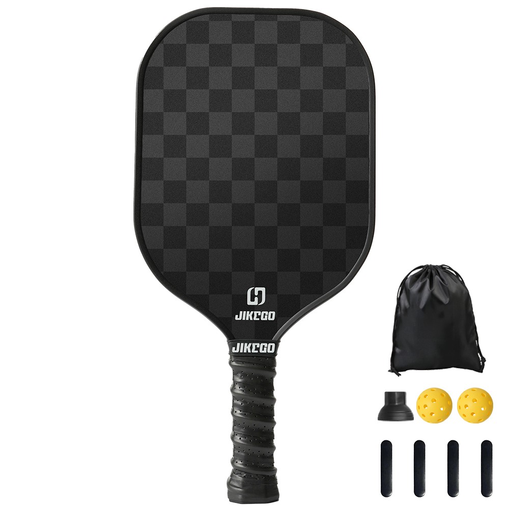 Pickleball Training Paddle With Carbon Fiber Surface - 16mm Honeycomb Core, 6.57" Handle For Precision Practice