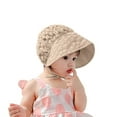 thumbnail image 1 of JIKNTTR Baby Sun Hat Toddler Baby Girl Hats Outdoor Baby Sun Hat Summer Beach Hats Light Thin Children's Hat Cute Girl Hats Toddler Beanies Winter Hat, 1 of 8