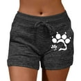 thumbnail image 1 of JIKNTTR Biker Shorts Women Fashion Printed Bottoming Yoga Pants Casual Sports Tie Up Stretch Shorts Summer Athletic Shorts Comfy Shorts, 1 of 4