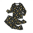 thumbnail image 1 of JIKNTTR Christmas Pajamas For Kids Girls Holiday Pajamas Long Sleeve Matching Holiday Set Toddler Boys Girls Kids Xmas Jammies Cute Print Nightwear, 1 of 5