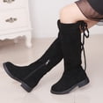 thumbnail image 1 of JIKNTTR Cowgirl Boots For Little Girls Girls Shoes Boots Shoes Fashion Non Breathable Women Boots Winter Waterproof Shoes, 1 of 5