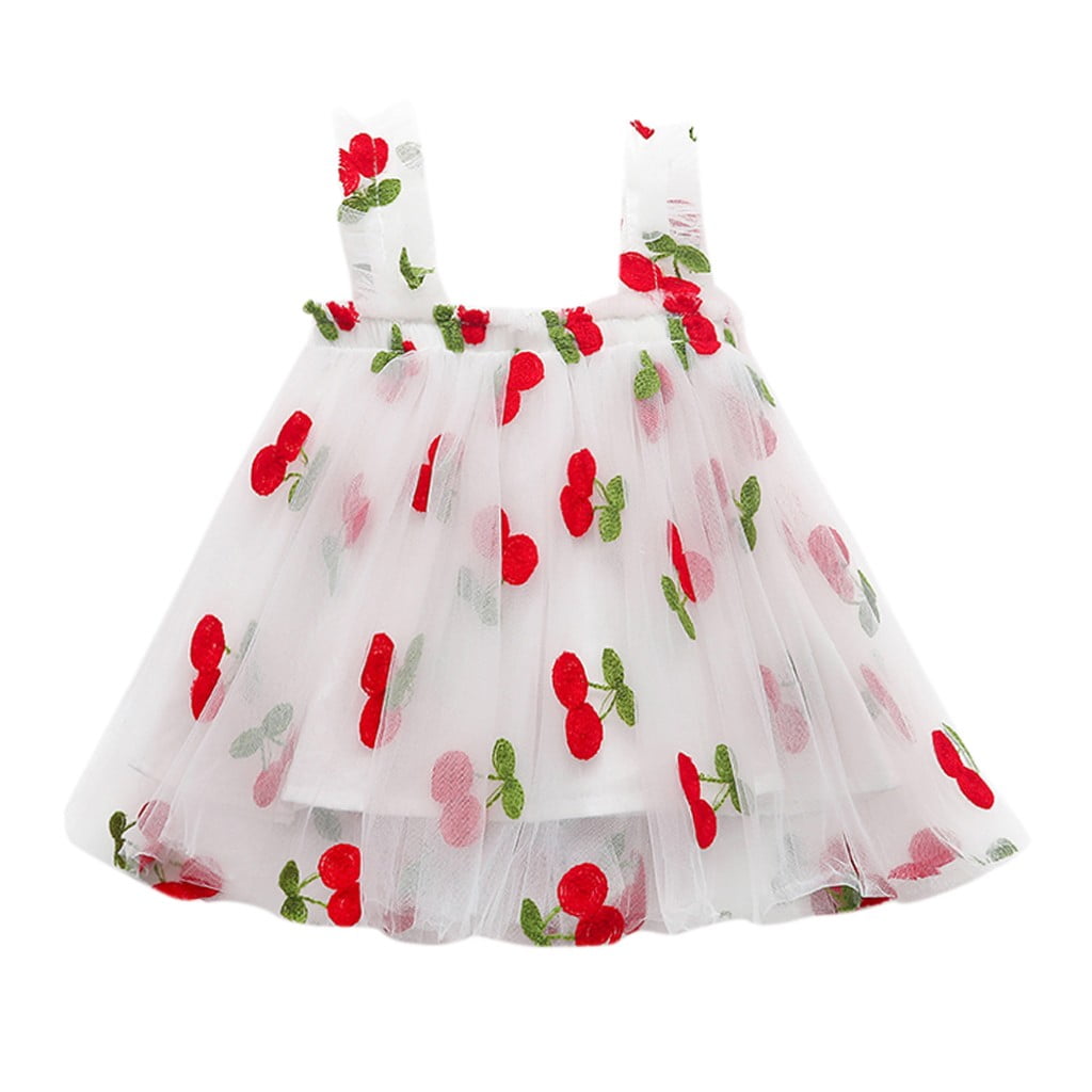 Kids Girls' Dress Floral Sleeveless Party Casual Fashion Adorable main image 0