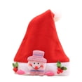 thumbnail image 1 of JIKNTTR Kids Christmas Santa Hat With Hands Cute Cartoon Xmas Hat Holiday Hat For Children Festive Christmas Accessory Xmas Hat for New Year, 1 of 3