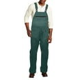 thumbnail image 1 of JIKNTTR Men's 2 Pieces Shirt Sets Denim Bib Overalls Mens Relaxed Fit Overalls Workwear With Adjustable Straps And Convenient Tool Pockets Simple Casual Suits, 1 of 4