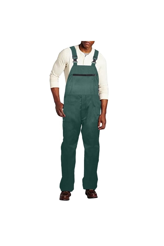 Men's 2 Pieces Shirt Sets Denim Bib Overalls Mens Relaxed Fit Overalls Workwear With Adjustable Straps And Convenient Tool Pockets Simple Casual Suits