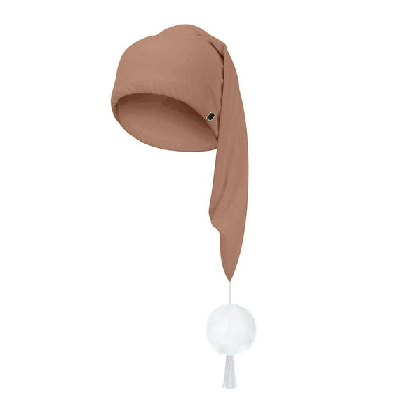JIKNTTR Men's Night Sleeping Cap Pajama Cap Adjustable Sleeping Cap With Pom Ball And Tassel Men Women Daily Use Christmas