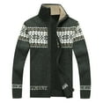 thumbnail image 1 of JIKNTTR Men's Sweaters Jacket Christmas Sweater For Mens Cardigan Fashion Casual Christmas Printed Sweater Coat Stylish Sweater Coats, 1 of 4