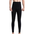 thumbnail image 1 of JIKNTTR Men's Thermal Underwear Bottoms Mens Thickened Heating Long Johns Trousers Knee Bottoming Autumn Base Layer Trousers Thermal Underwear Bottoms, 1 of 5