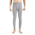 thumbnail image 1 of JIKNTTR Men's Thermal Underwear Pants Spring Autumn Winter Fashion Solid Color Elastic Tights Thick Bottoms Leggings Warm Pants Comfort Mens Bottom Pants, 1 of 6